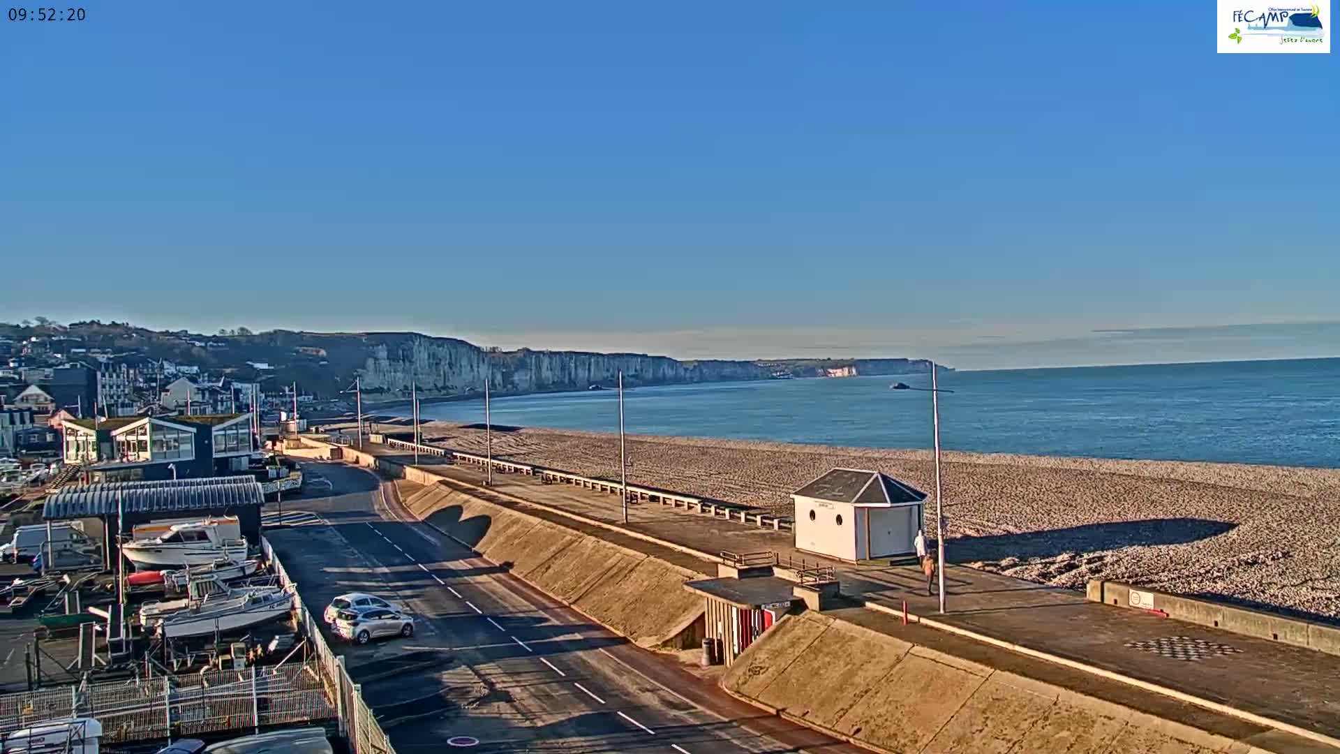 Fecamp City & Port Live Cam - Le Havre, Seine-Maritime, Normandie, France