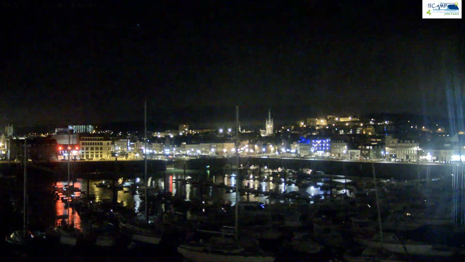 Fecamp City & Port Live Cam - Le Havre, Seine-Maritime, Normandie, France