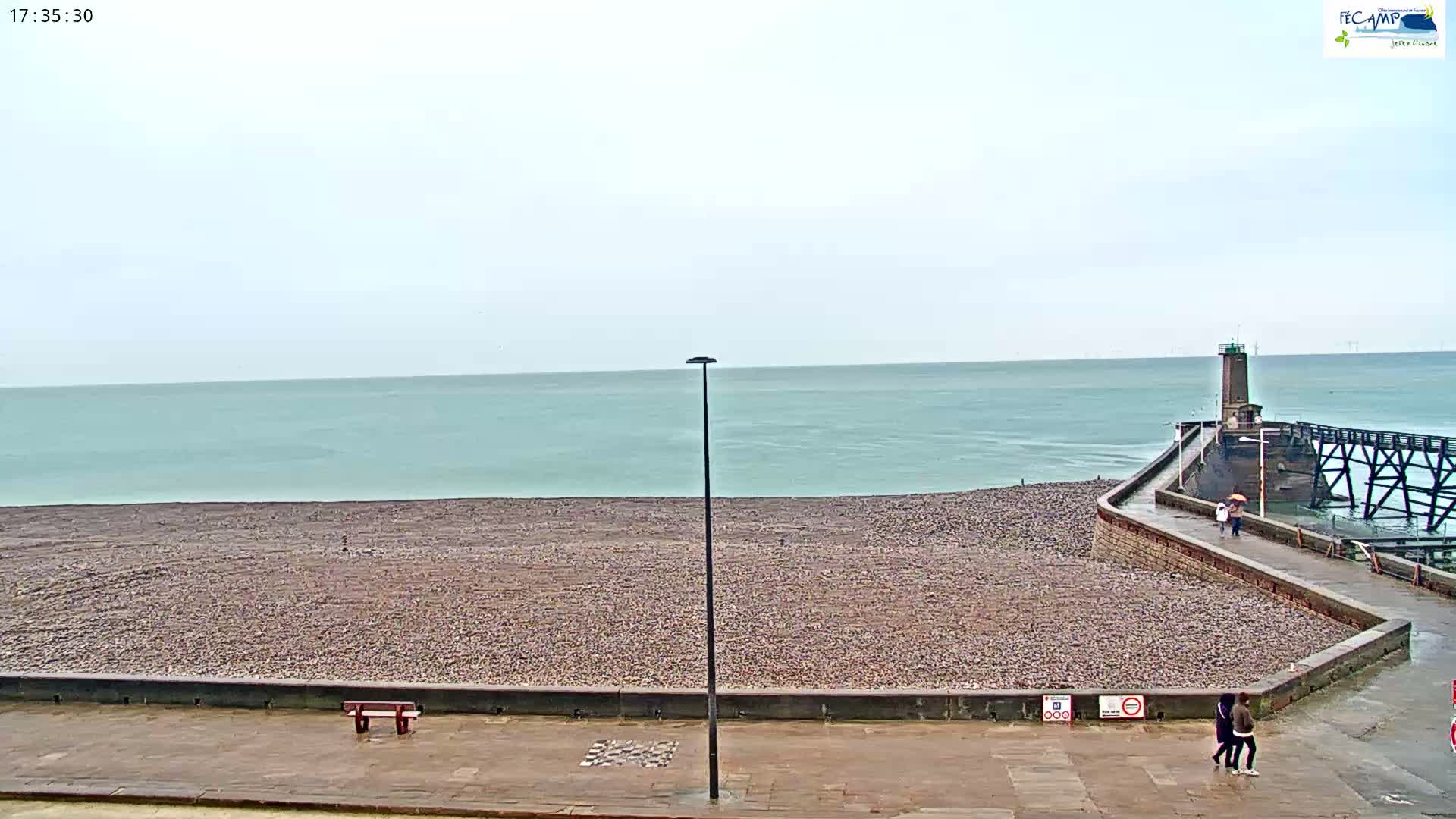 Fecamp City & Port Live Cam - Le Havre, Seine-Maritime, Normandie, France