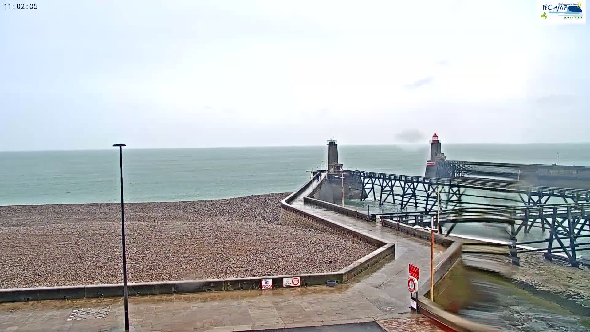 Fecamp City & Port Live Cam - Le Havre, Seine-Maritime, Normandie, France