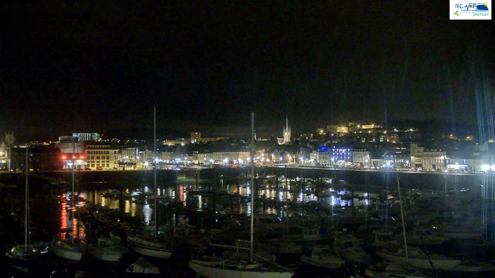 Fecamp City & Port Live Cam - Le Havre, Seine-Maritime, Normandie, France