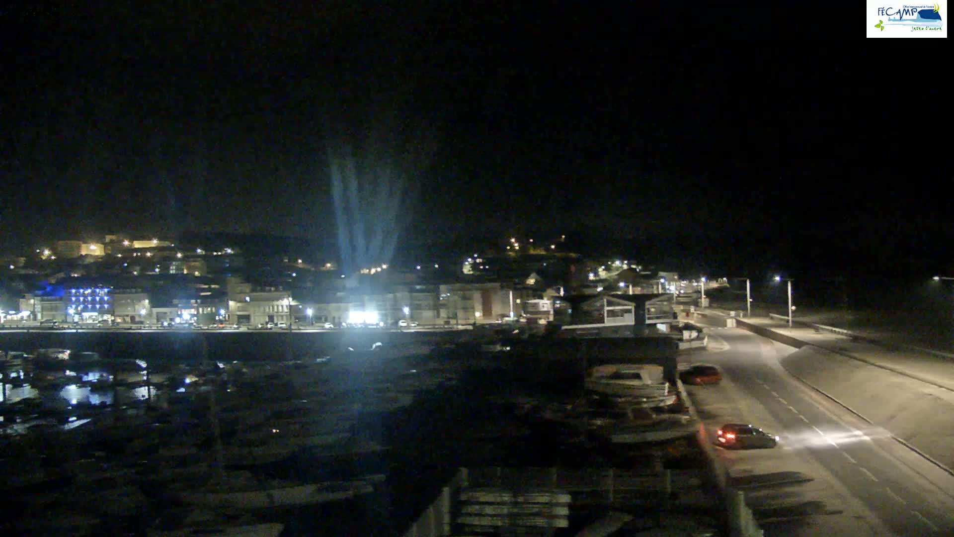 Fecamp City & Port Live Cam - Le Havre, Seine-Maritime, Normandie, France