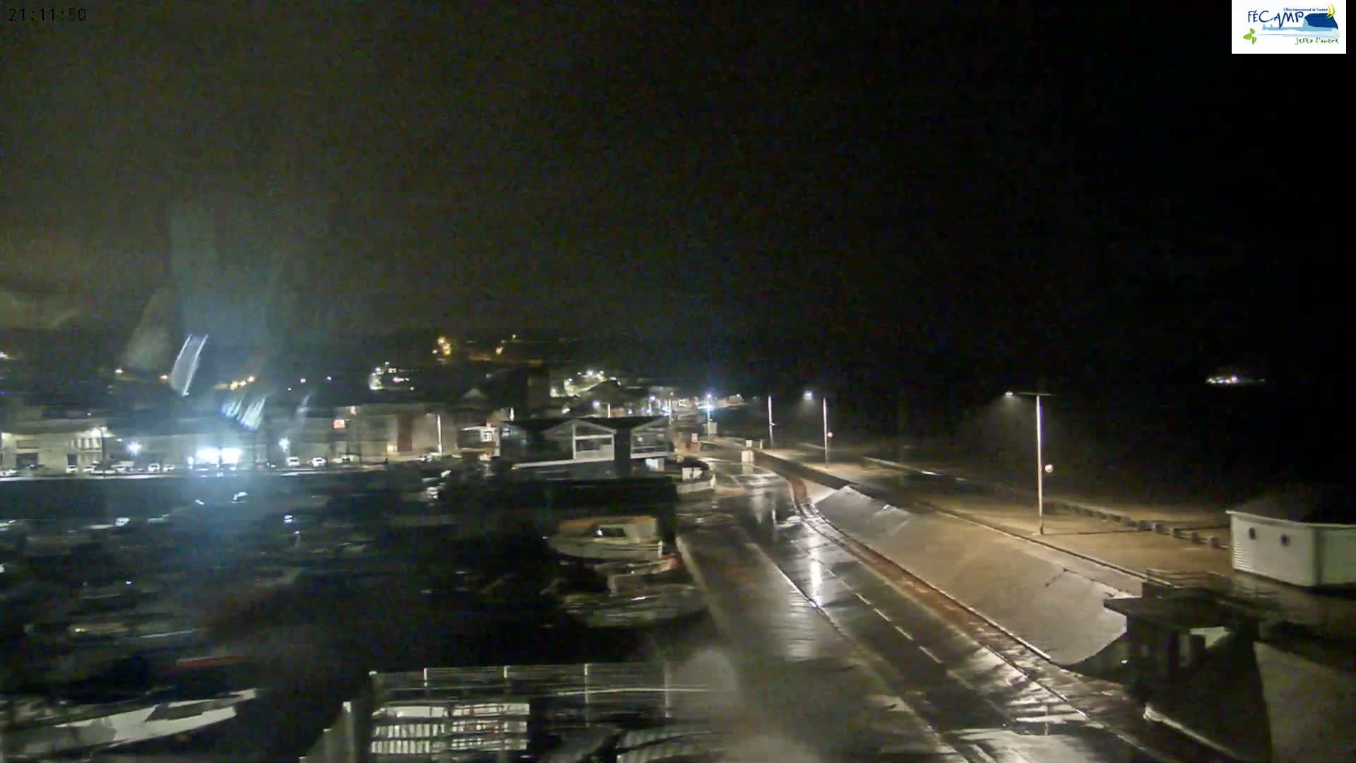 Fecamp City & Port Live Cam - Le Havre, Seine-Maritime, Normandie, France