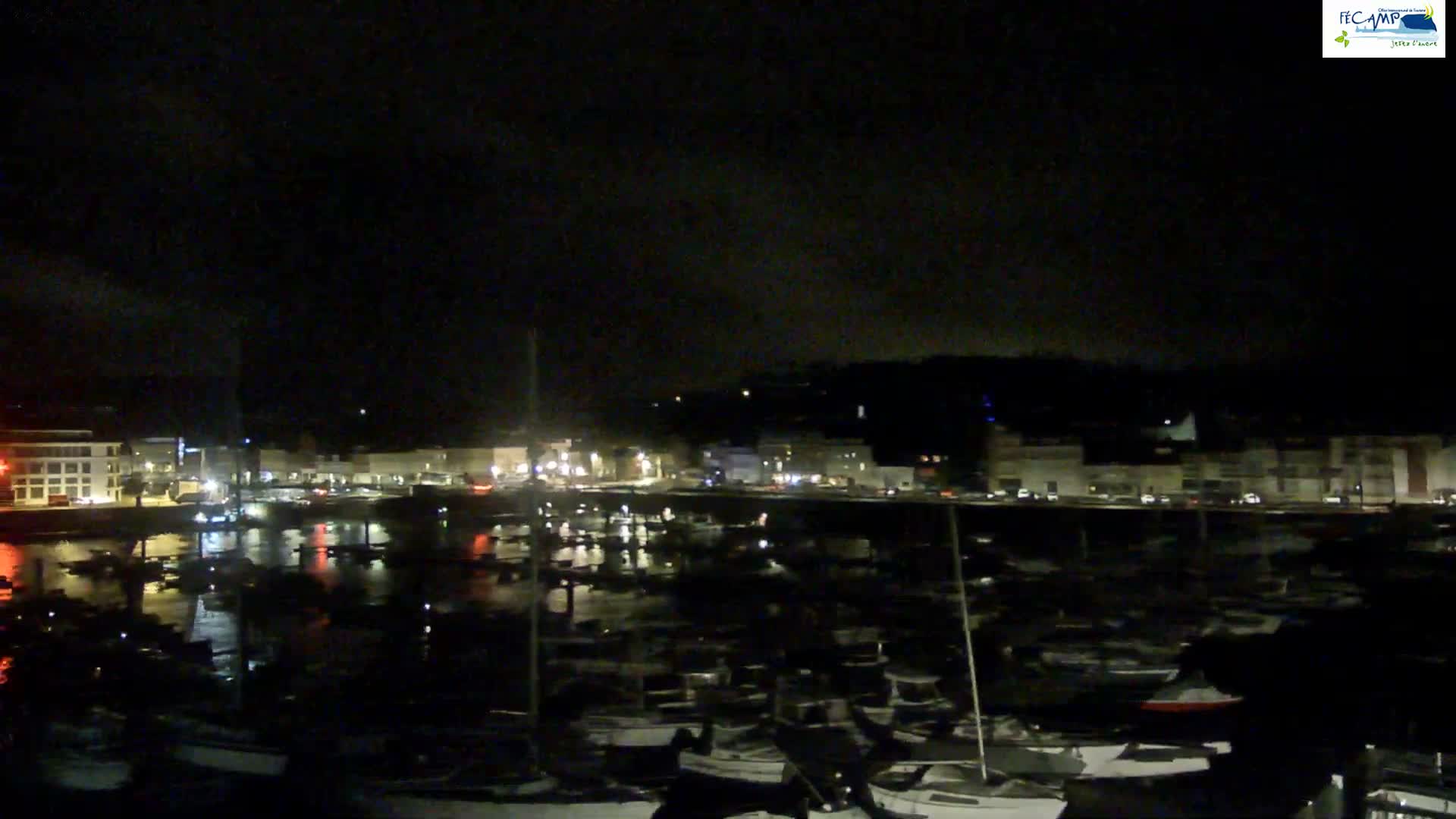 Fecamp City & Port Live Cam - Le Havre, Seine-Maritime, Normandie, France