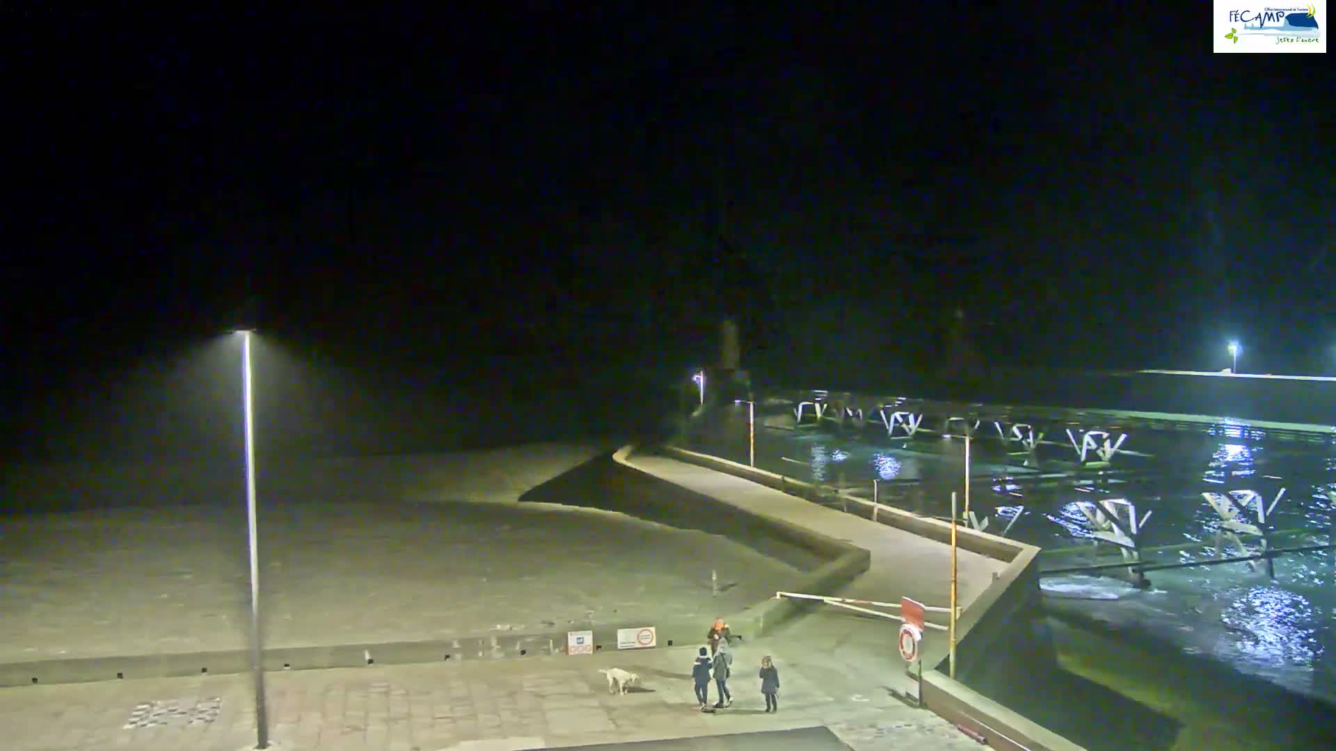 Fecamp City & Port Live Cam - Le Havre, Seine-Maritime, Normandie, France
