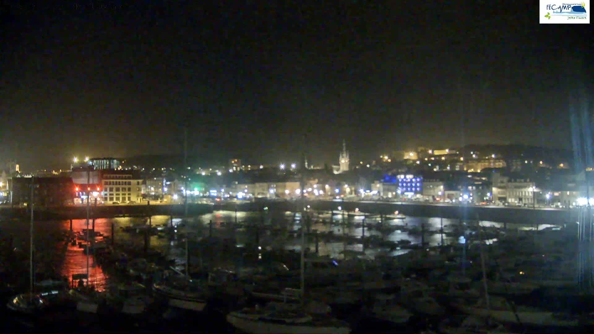 Fecamp City & Port Live Cam - Le Havre, Seine-Maritime, Normandie, France