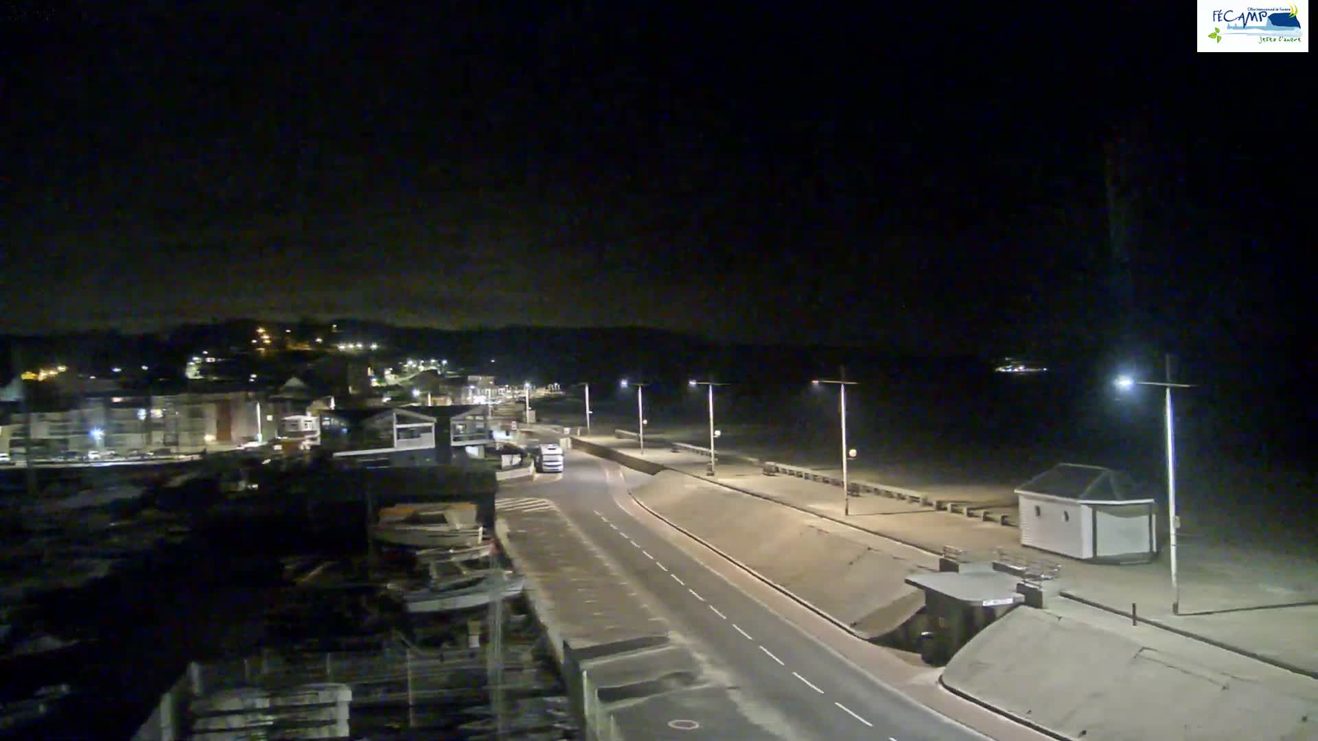 Fecamp City & Port Live Cam - Le Havre, Seine-Maritime, Normandie, France