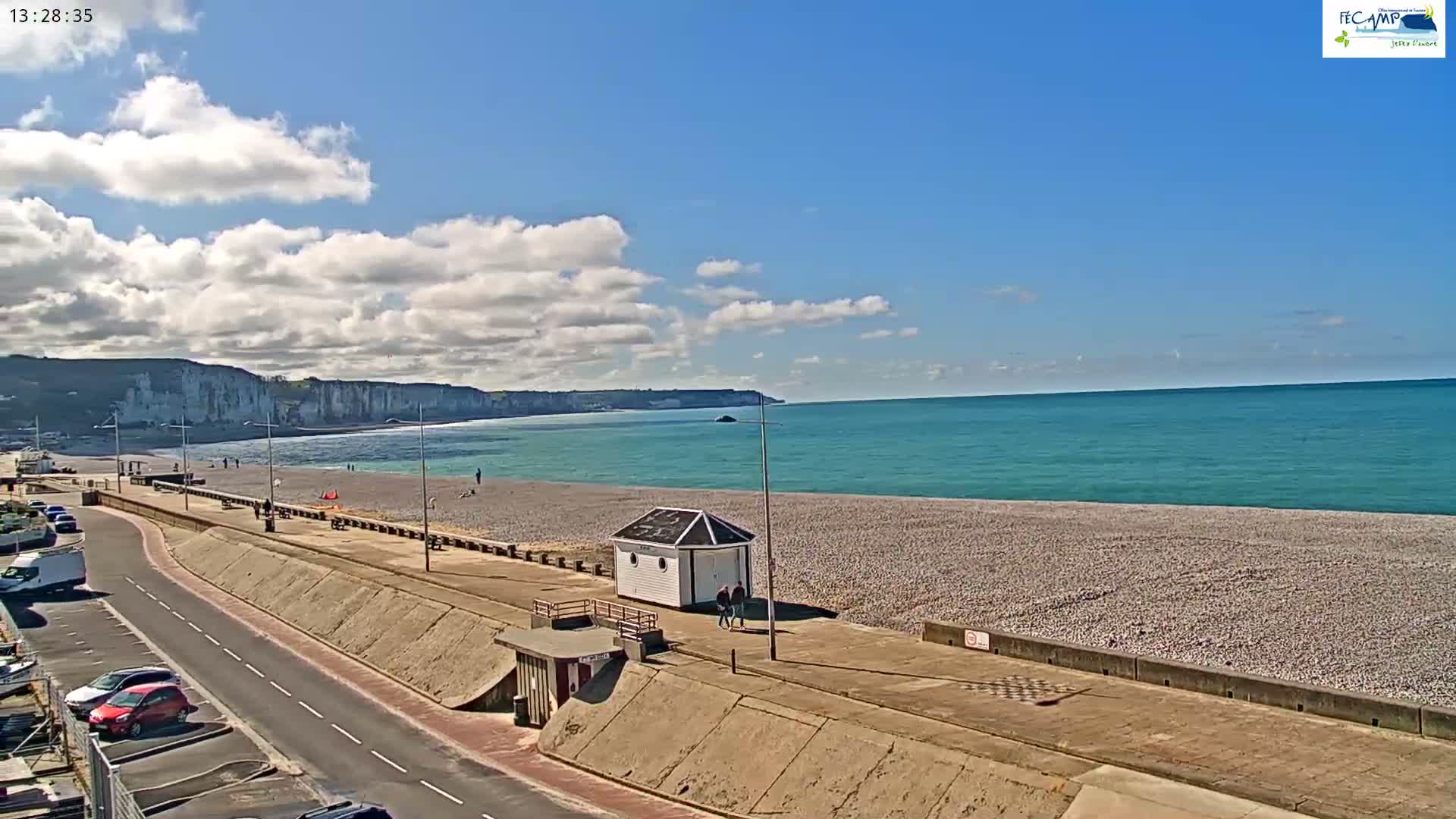 Fecamp City & Port Live Cam - Le Havre, Seine-Maritime, Normandie, France