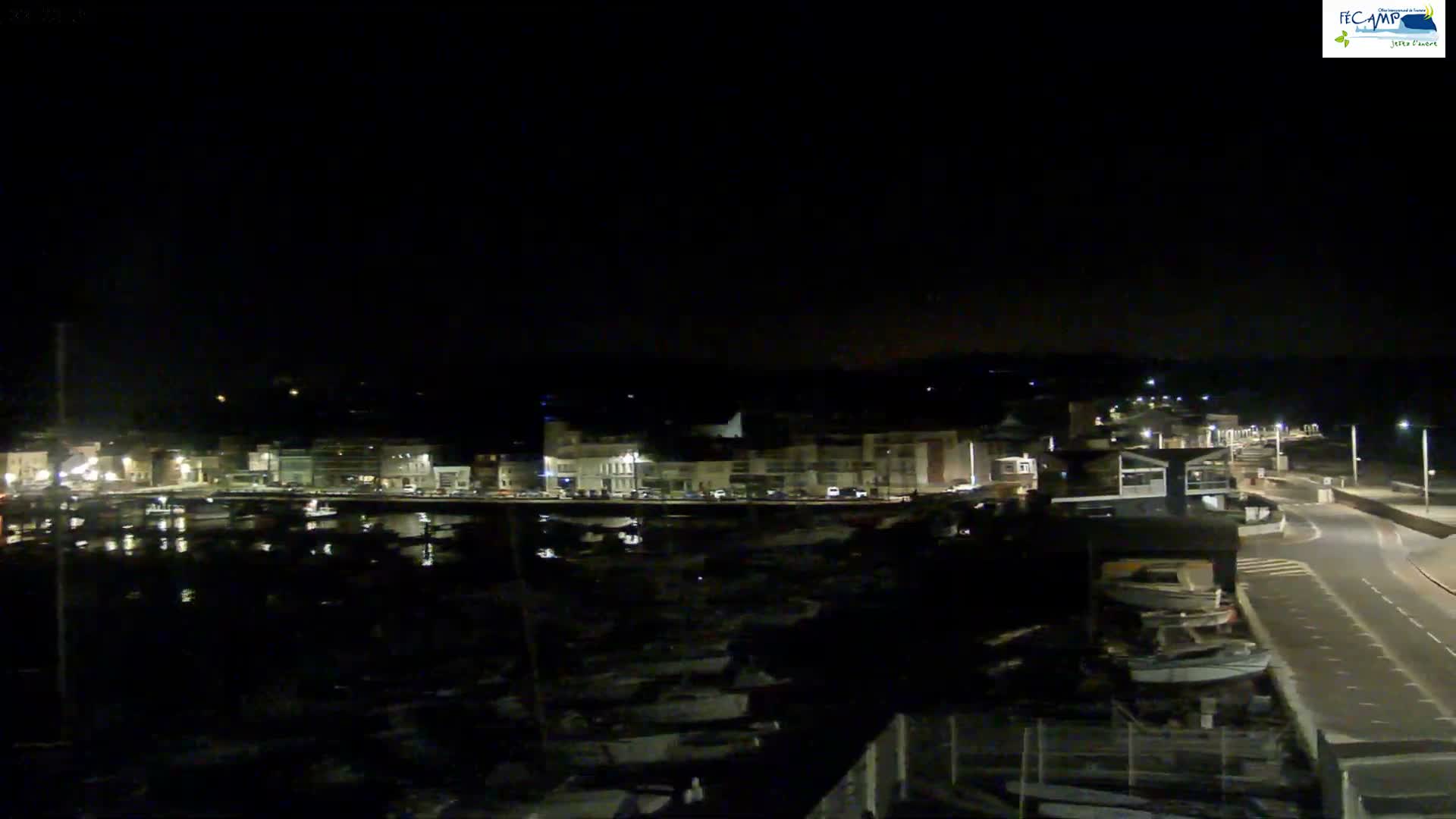 Fecamp City & Port Live Cam - Le Havre, Seine-Maritime, Normandie, France