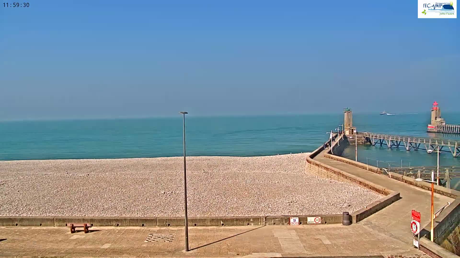 Fecamp City & Port Live Cam - Le Havre, Seine-Maritime, Normandie, France