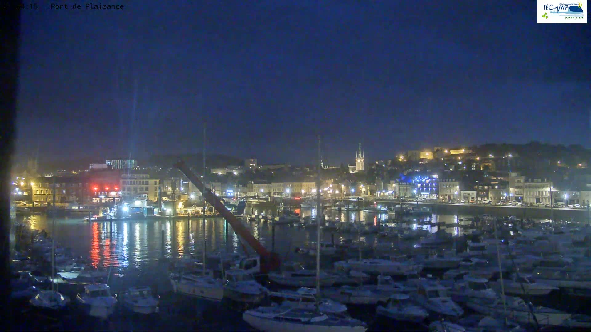 Fecamp City & Port Live Cam - Le Havre, Seine-Maritime, Normandie, France