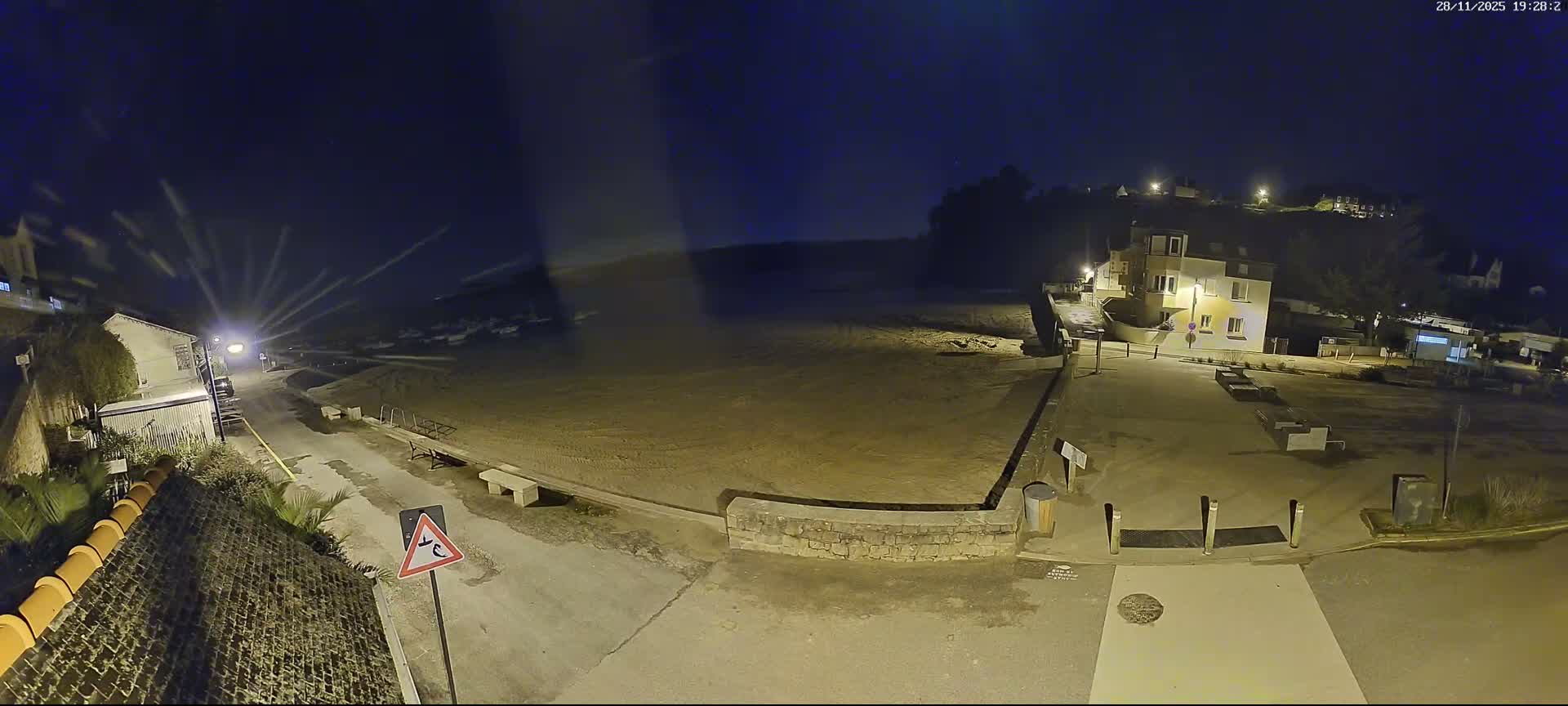 Plouezec, Bréhec Coast Live Cam - Guingamp, Côtes-d'Armor, Bretagne, France