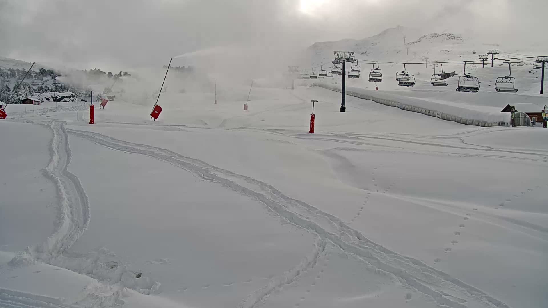 La Pierre-Saint-Martin Ski Slopes Live Cam - Arette, Pyrenees-Atlantiques, Nouvelle-Aquitaine, France
