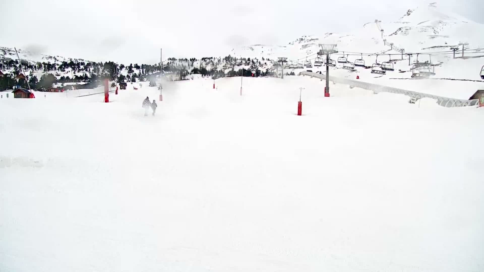 La Pierre-Saint-Martin Ski Slopes Live Cam - Arette, Pyrenees-Atlantiques, Nouvelle-Aquitaine, France