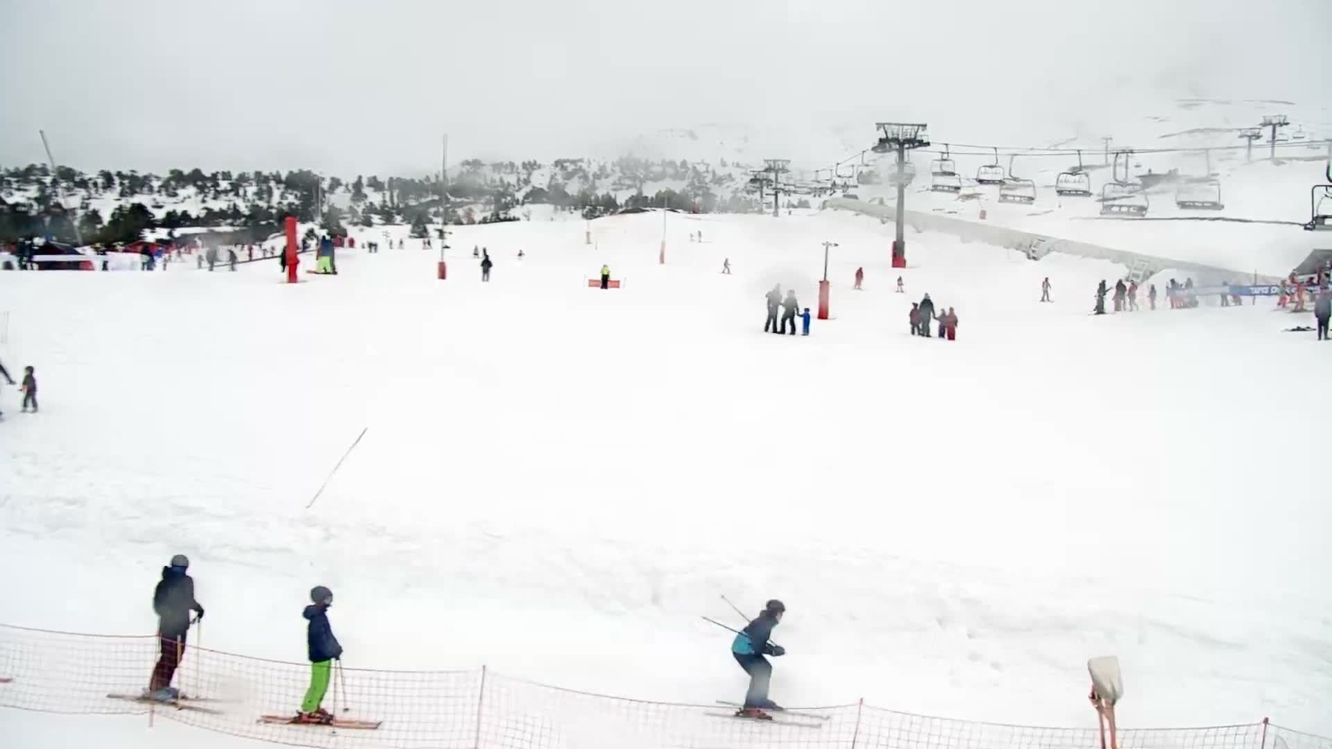 La Pierre-Saint-Martin Ski Slopes Live Cam - Arette, Pyrenees-Atlantiques, Nouvelle-Aquitaine, France