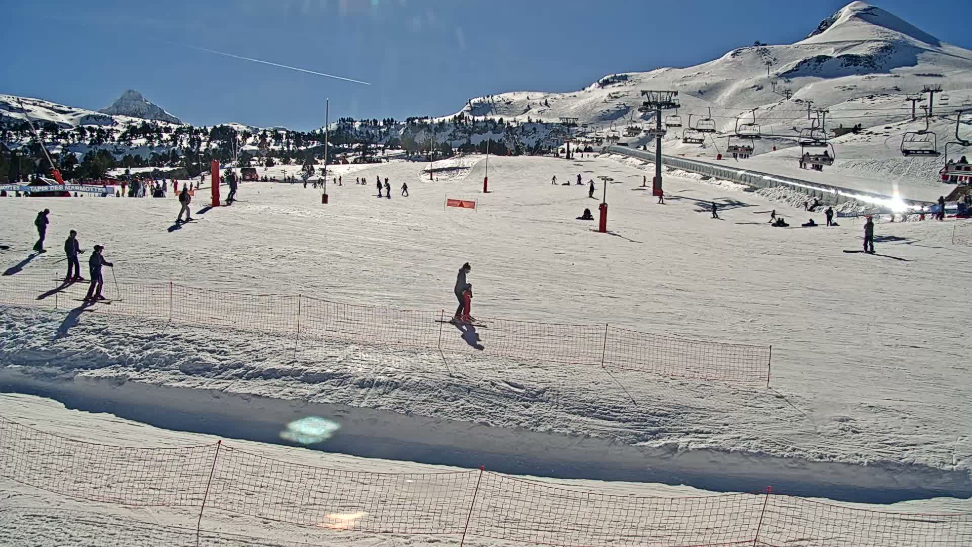 La Pierre-Saint-Martin Ski Slopes Live Cam - Arette, Pyrenees-Atlantiques, Nouvelle-Aquitaine, France