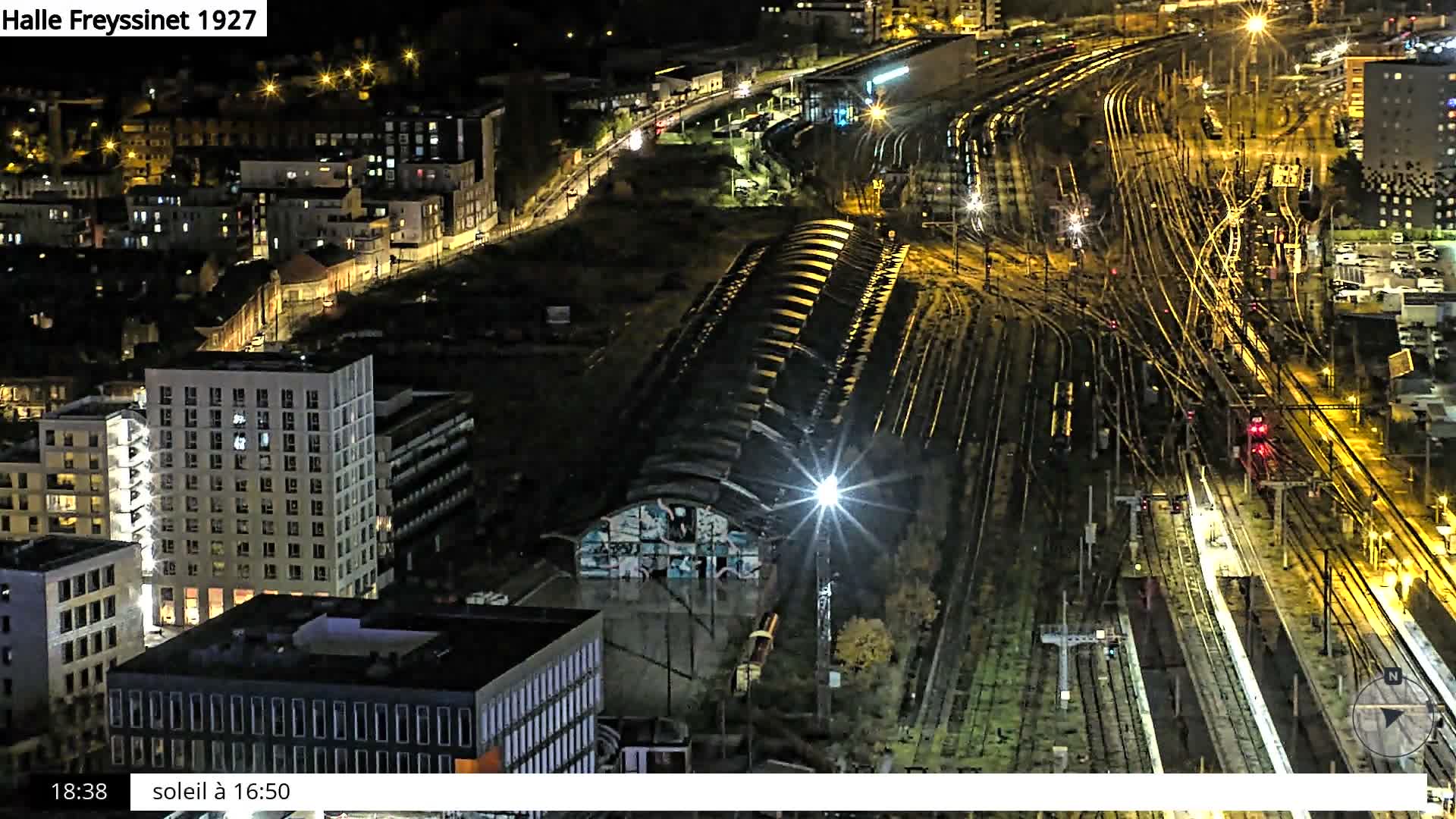 Amiens City Skyline 360 Live Cam- Amiens, Somme, Hauts-de-France, France