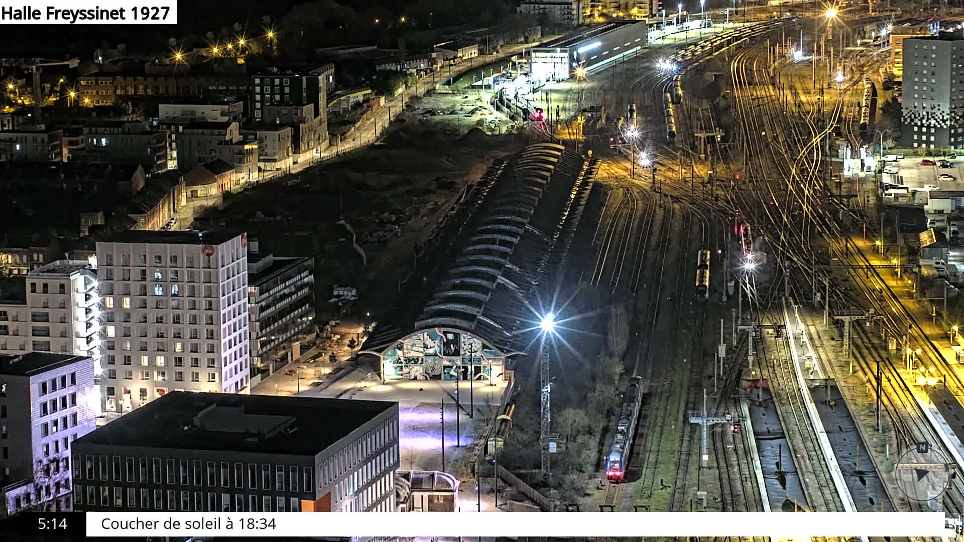 Amiens City Skyline 360 Live Cam- Amiens, Somme, Hauts-de-France, France