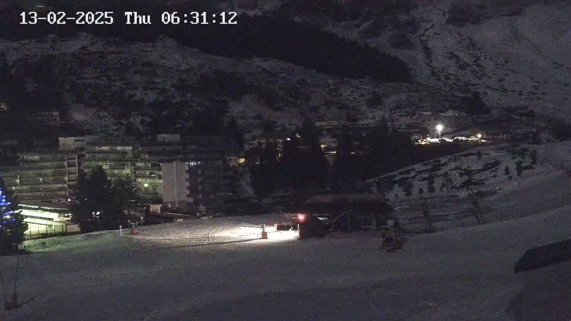 Gourette Ski Slopes Live Cam - Eaux-Bonnes,  Pyrenees-Atlantiques, Nouvelle-Aquitaine, France