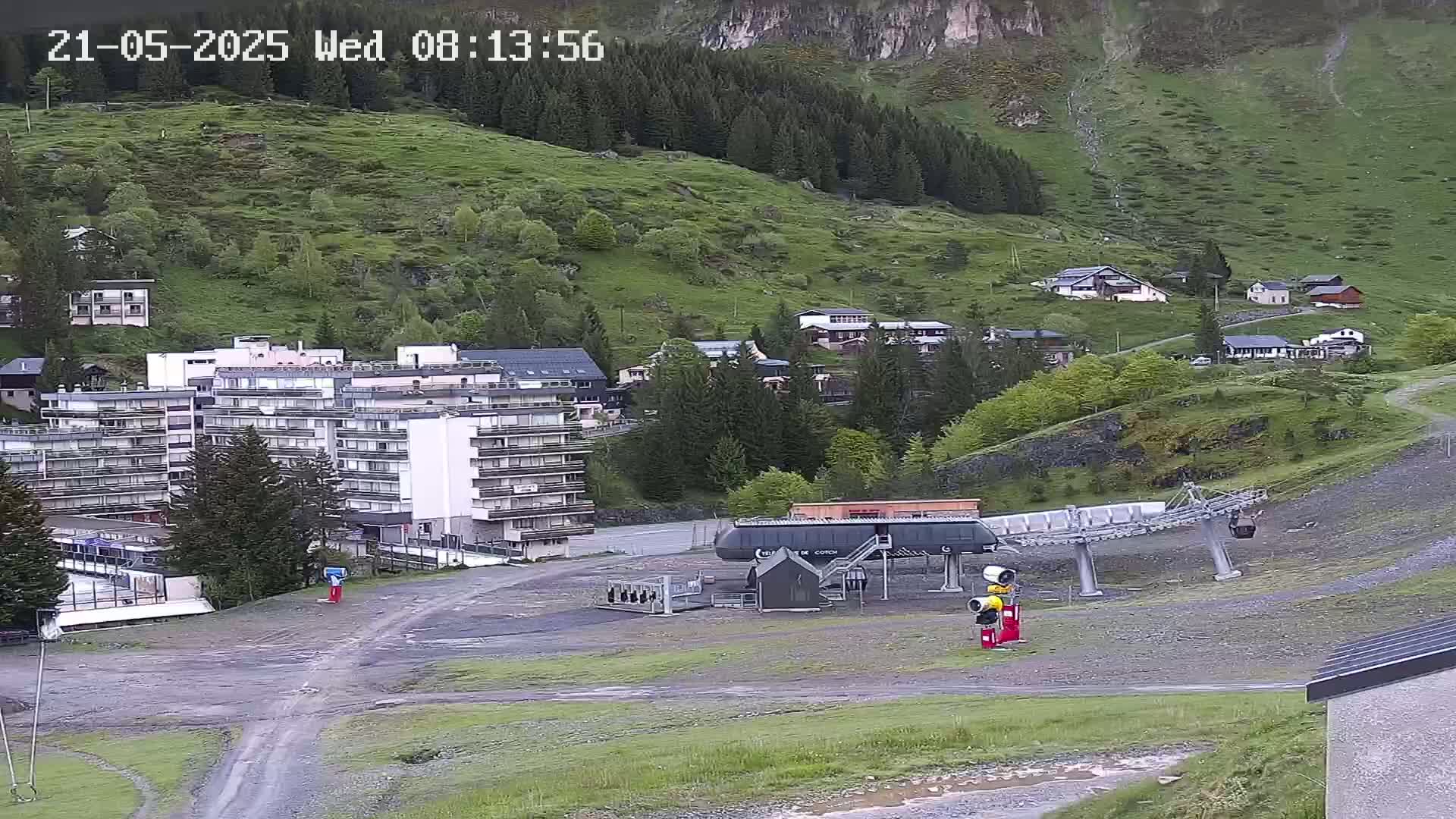 Gourette Ski Slopes Live Cam - Eaux-Bonnes,  Pyrenees-Atlantiques, Nouvelle-Aquitaine, France