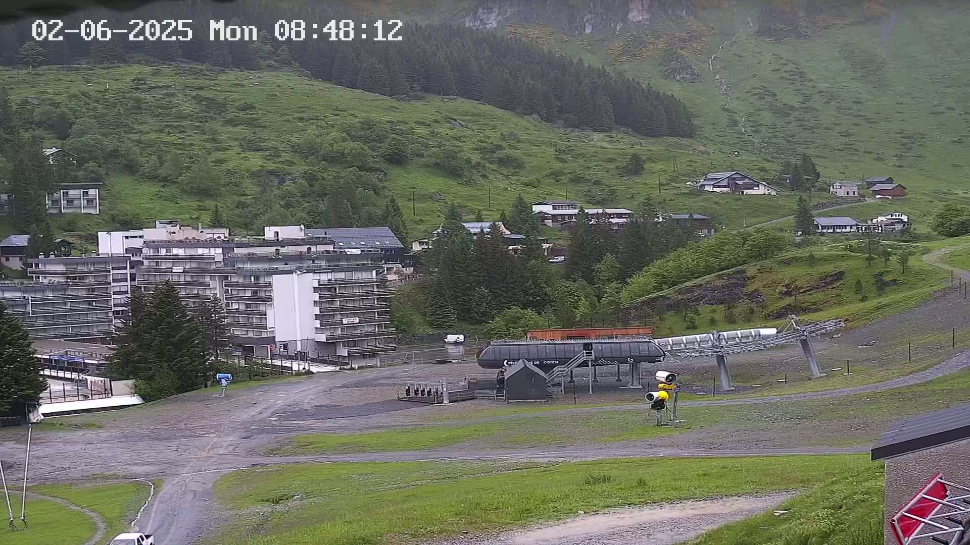 Gourette Ski Slopes Live Cam - Eaux-Bonnes,  Pyrenees-Atlantiques, Nouvelle-Aquitaine, France