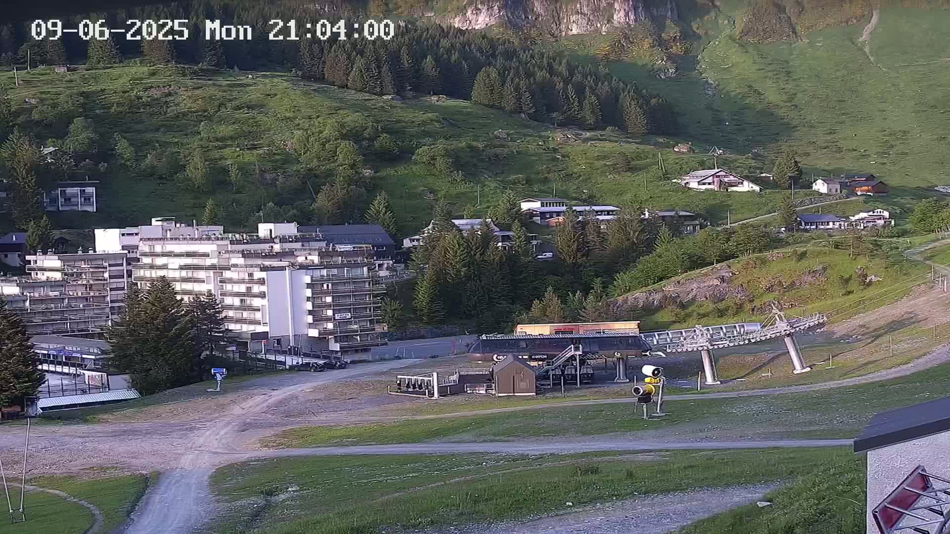 Gourette Ski Slopes Live Cam - Eaux-Bonnes,  Pyrenees-Atlantiques, Nouvelle-Aquitaine, France