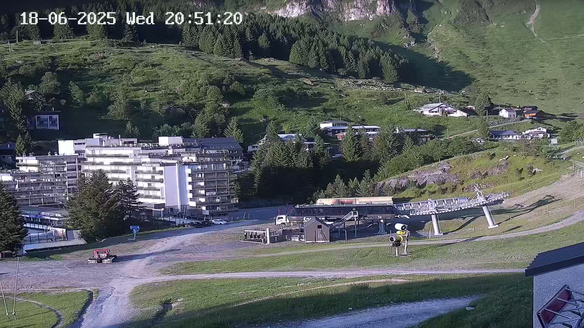 Gourette Ski Slopes Live Cam - Eaux-Bonnes,  Pyrenees-Atlantiques, Nouvelle-Aquitaine, France