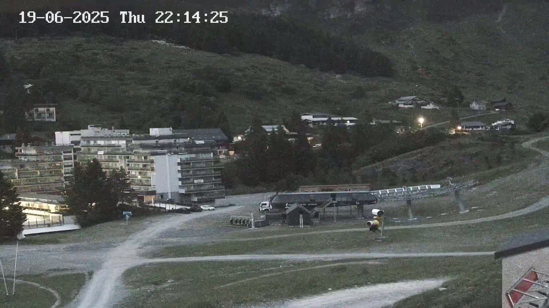 Gourette Ski Slopes Live Cam - Eaux-Bonnes,  Pyrenees-Atlantiques, Nouvelle-Aquitaine, France
