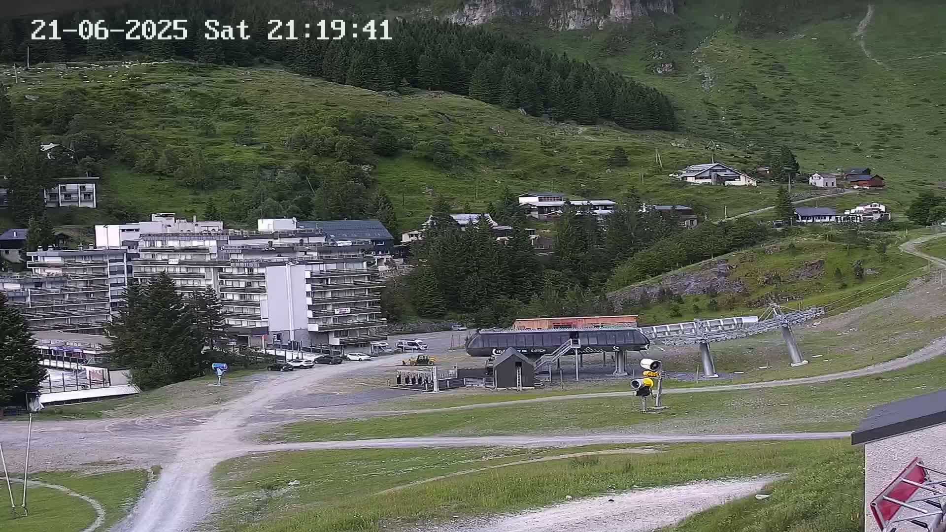 Gourette Ski Slopes Live Cam - Eaux-Bonnes,  Pyrenees-Atlantiques, Nouvelle-Aquitaine, France