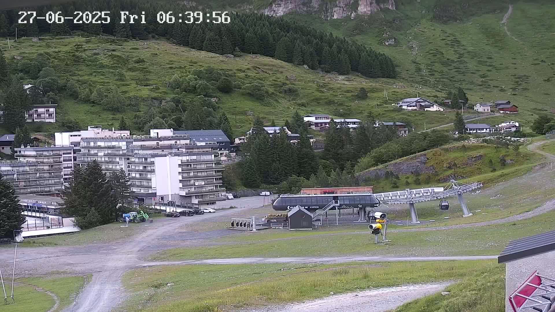 Gourette Ski Slopes Live Cam - Eaux-Bonnes,  Pyrenees-Atlantiques, Nouvelle-Aquitaine, France
