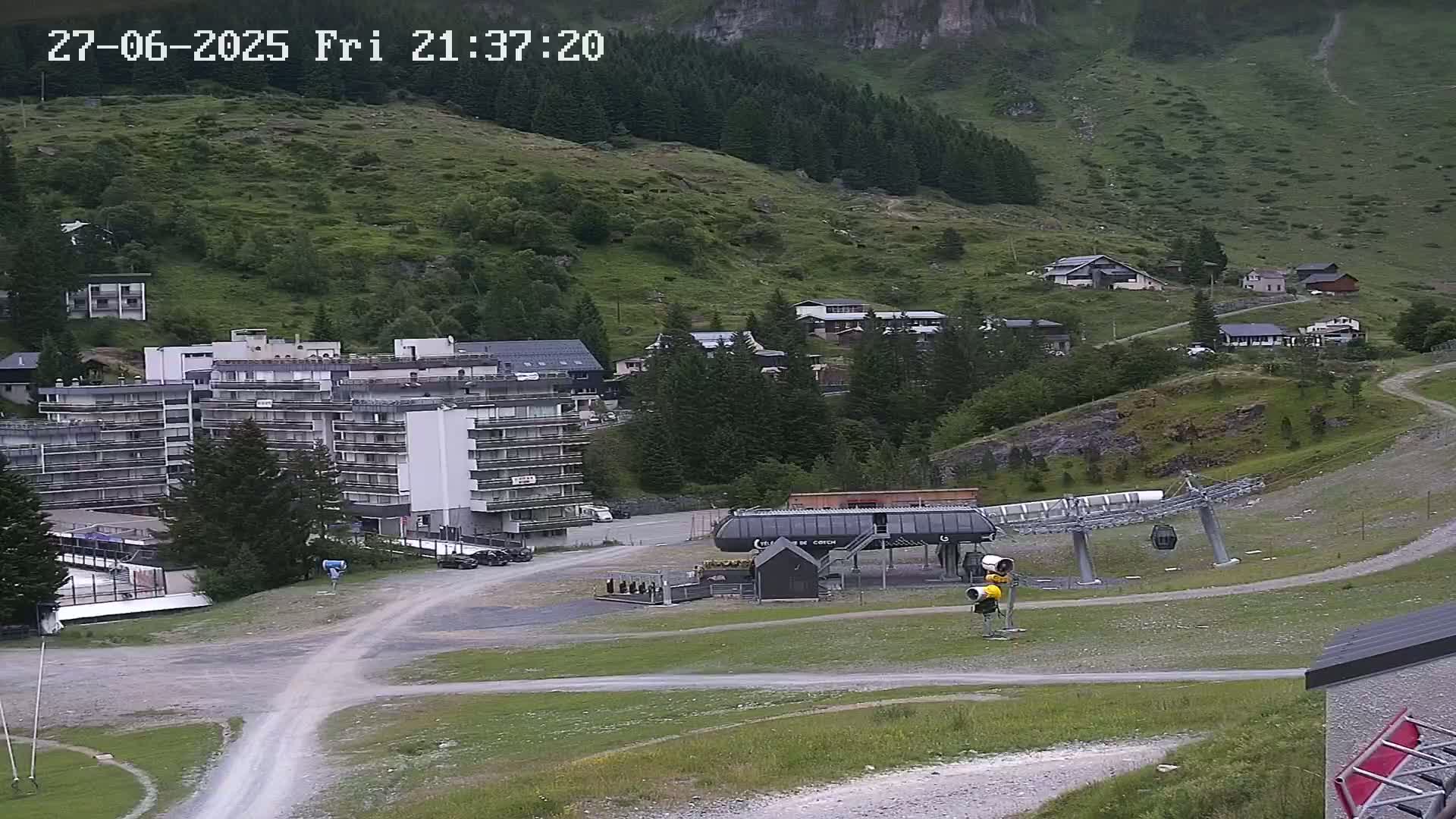 Gourette Ski Slopes Live Cam - Eaux-Bonnes,  Pyrenees-Atlantiques, Nouvelle-Aquitaine, France