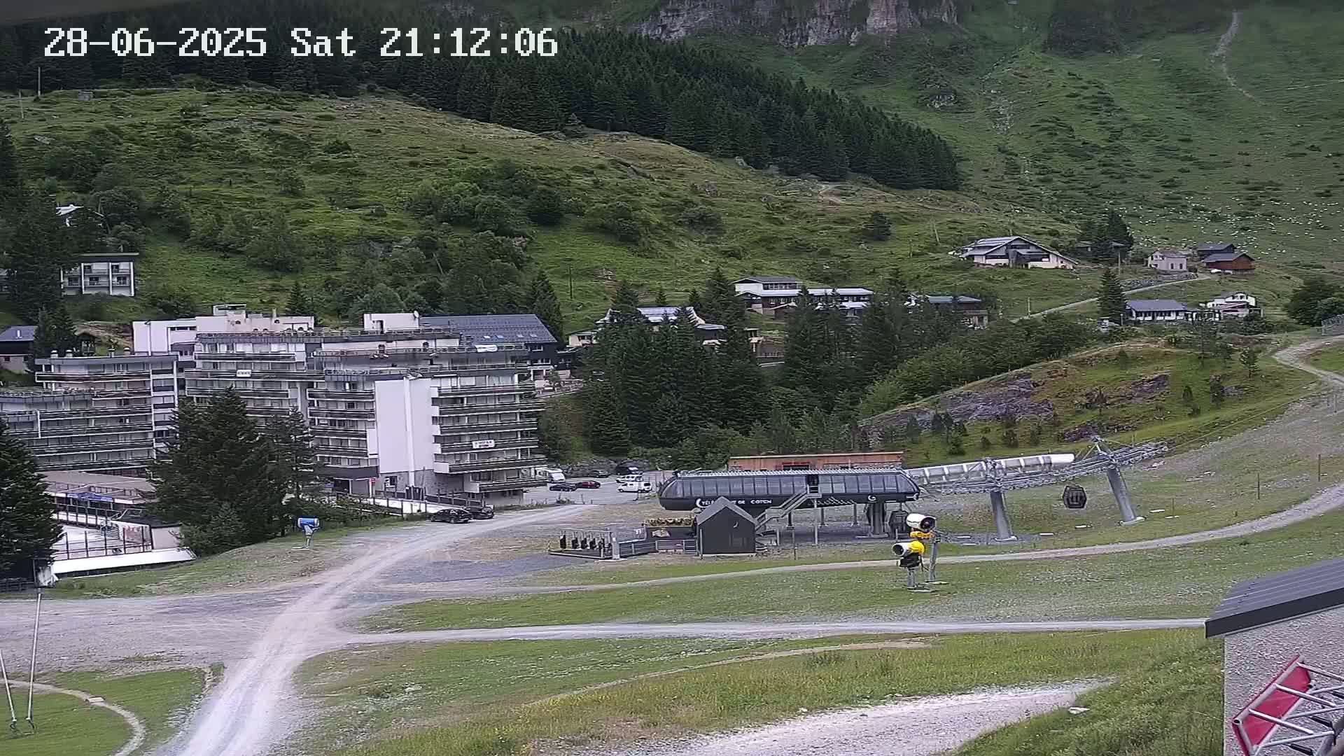Gourette Ski Slopes Live Cam - Eaux-Bonnes,  Pyrenees-Atlantiques, Nouvelle-Aquitaine, France