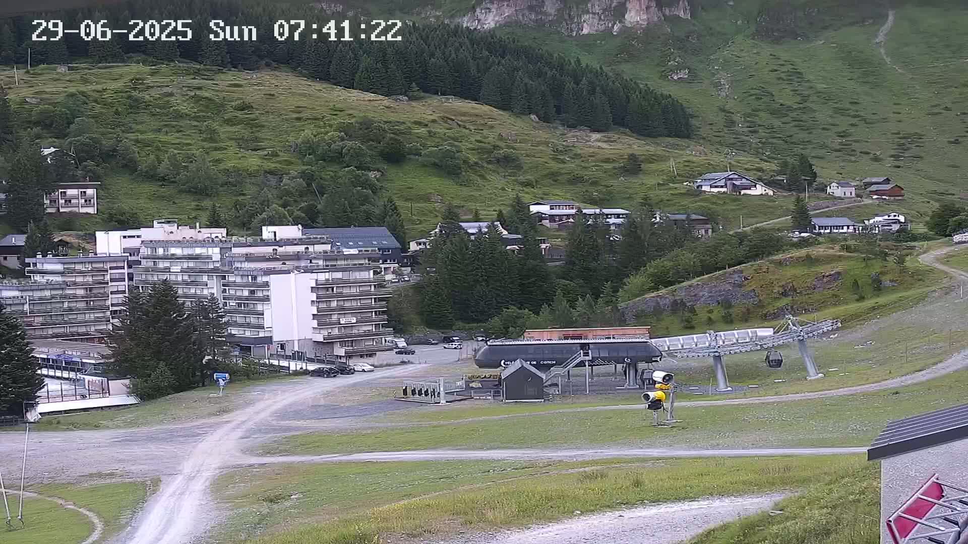 Gourette Ski Slopes Live Cam - Eaux-Bonnes,  Pyrenees-Atlantiques, Nouvelle-Aquitaine, France