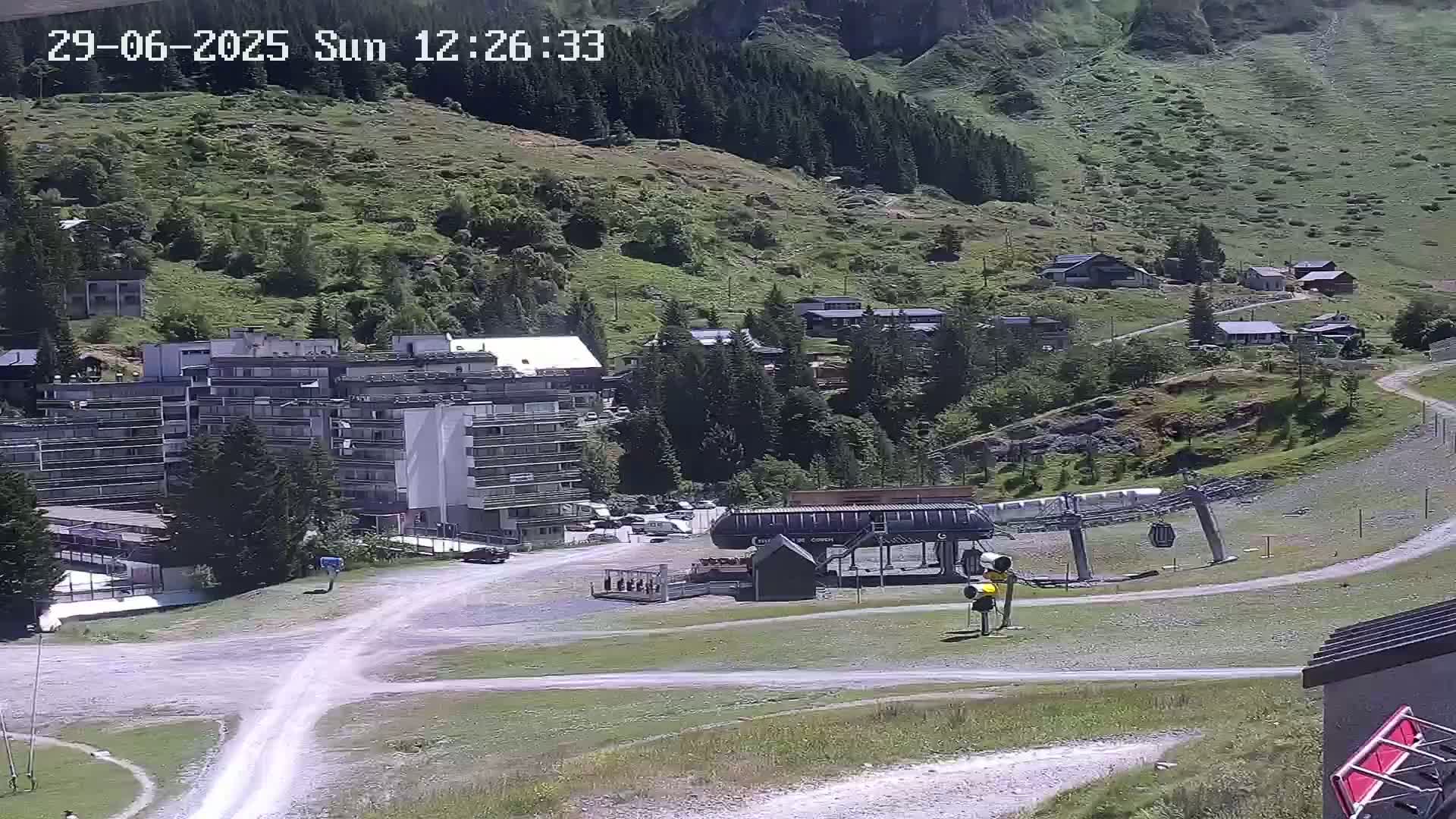 Gourette Ski Slopes Live Cam - Eaux-Bonnes,  Pyrenees-Atlantiques, Nouvelle-Aquitaine, France