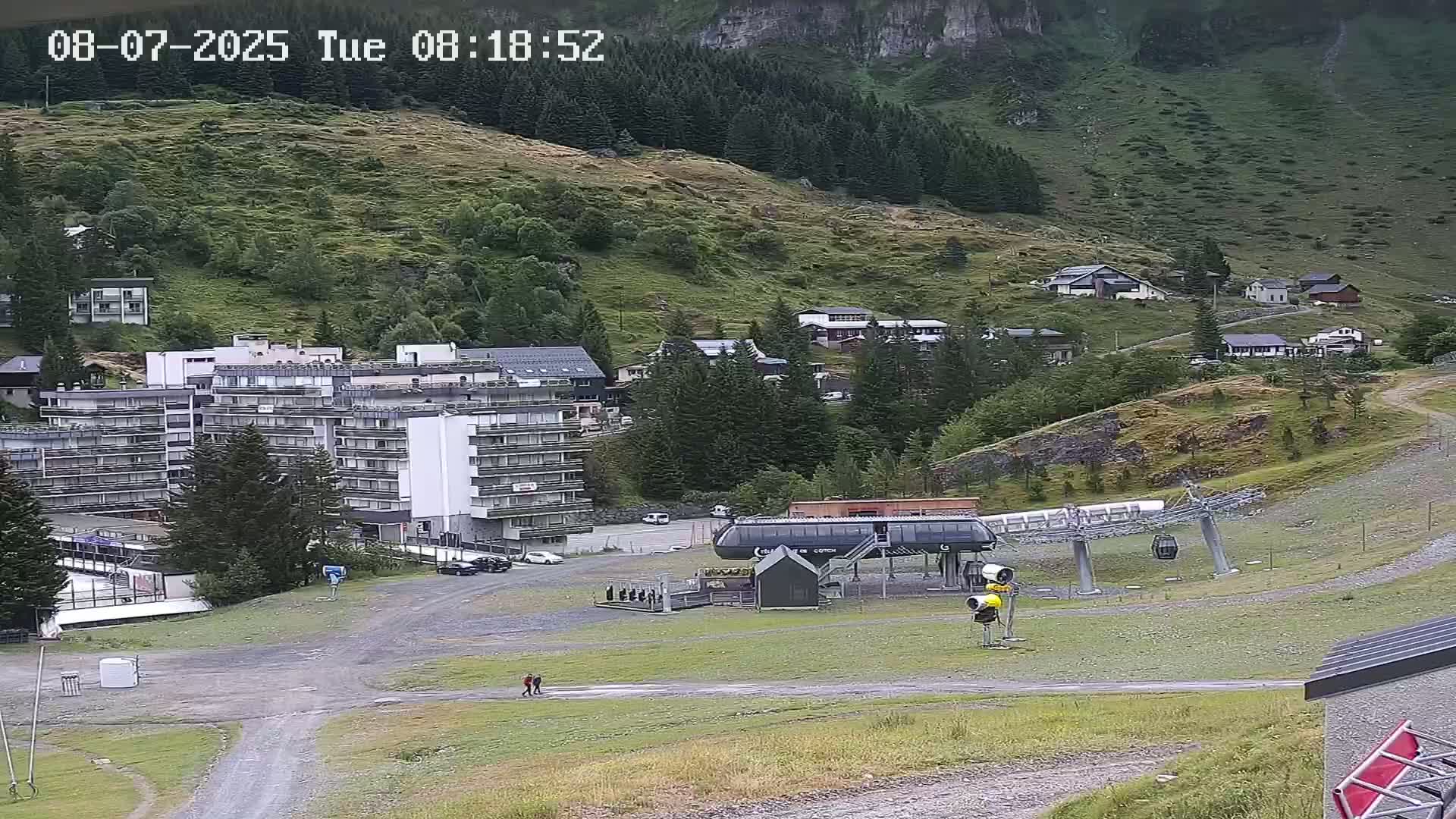 Gourette Ski Slopes Live Cam - Eaux-Bonnes,  Pyrenees-Atlantiques, Nouvelle-Aquitaine, France