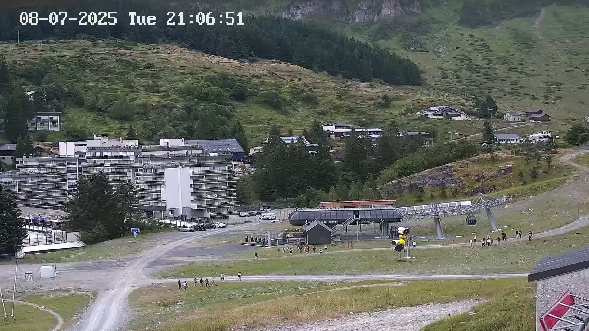 Gourette Ski Slopes Live Cam - Eaux-Bonnes,  Pyrenees-Atlantiques, Nouvelle-Aquitaine, France
