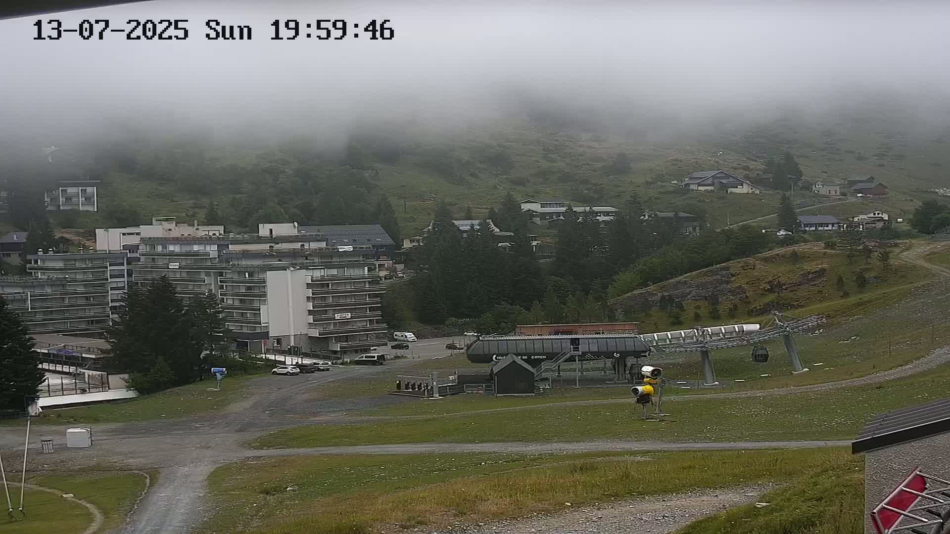 Gourette Ski Slopes Live Cam - Eaux-Bonnes,  Pyrenees-Atlantiques, Nouvelle-Aquitaine, France