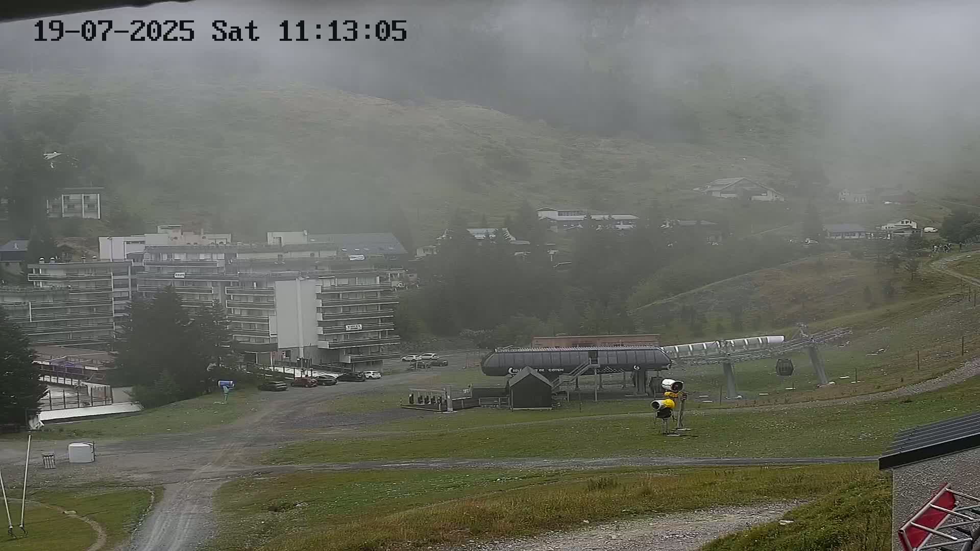 Gourette Ski Slopes Live Cam - Eaux-Bonnes,  Pyrenees-Atlantiques, Nouvelle-Aquitaine, France