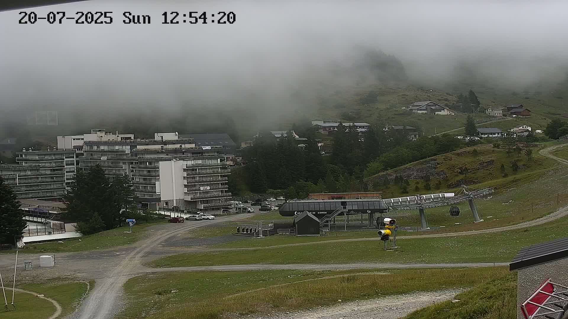 Gourette Ski Slopes Live Cam - Eaux-Bonnes,  Pyrenees-Atlantiques, Nouvelle-Aquitaine, France