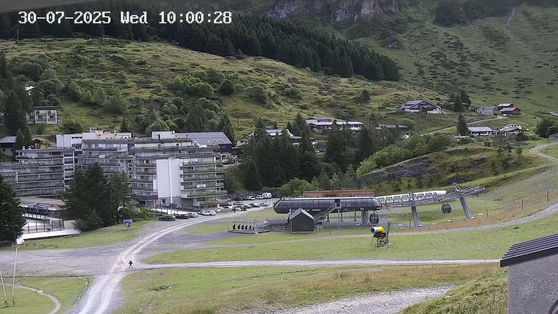 Gourette Ski Slopes Live Cam - Eaux-Bonnes,  Pyrenees-Atlantiques, Nouvelle-Aquitaine, France