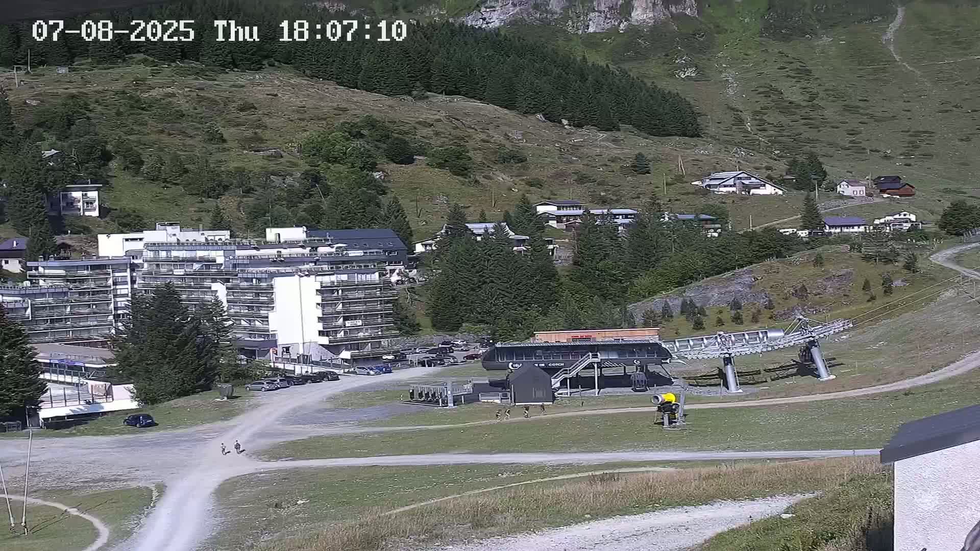 Gourette Ski Slopes Live Cam - Eaux-Bonnes,  Pyrenees-Atlantiques, Nouvelle-Aquitaine, France