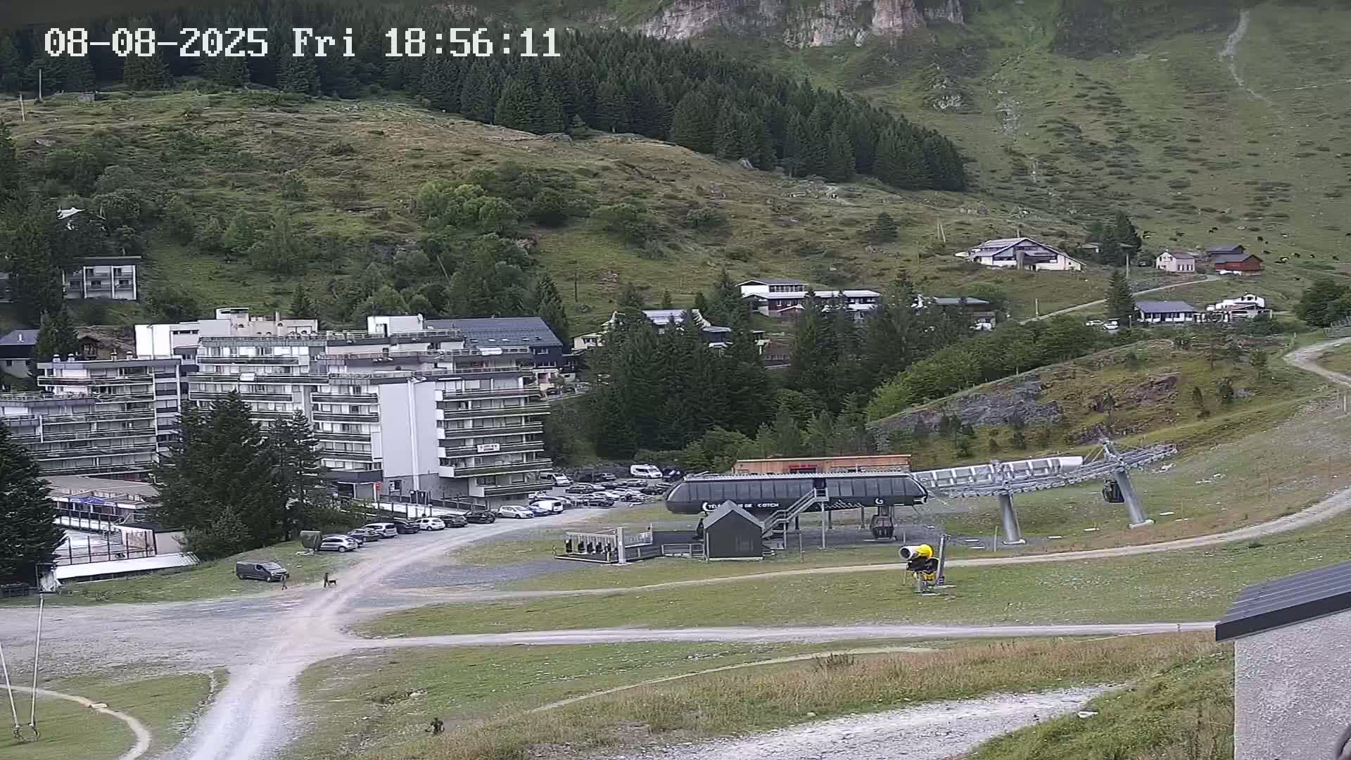 Gourette Ski Slopes Live Cam - Eaux-Bonnes,  Pyrenees-Atlantiques, Nouvelle-Aquitaine, France