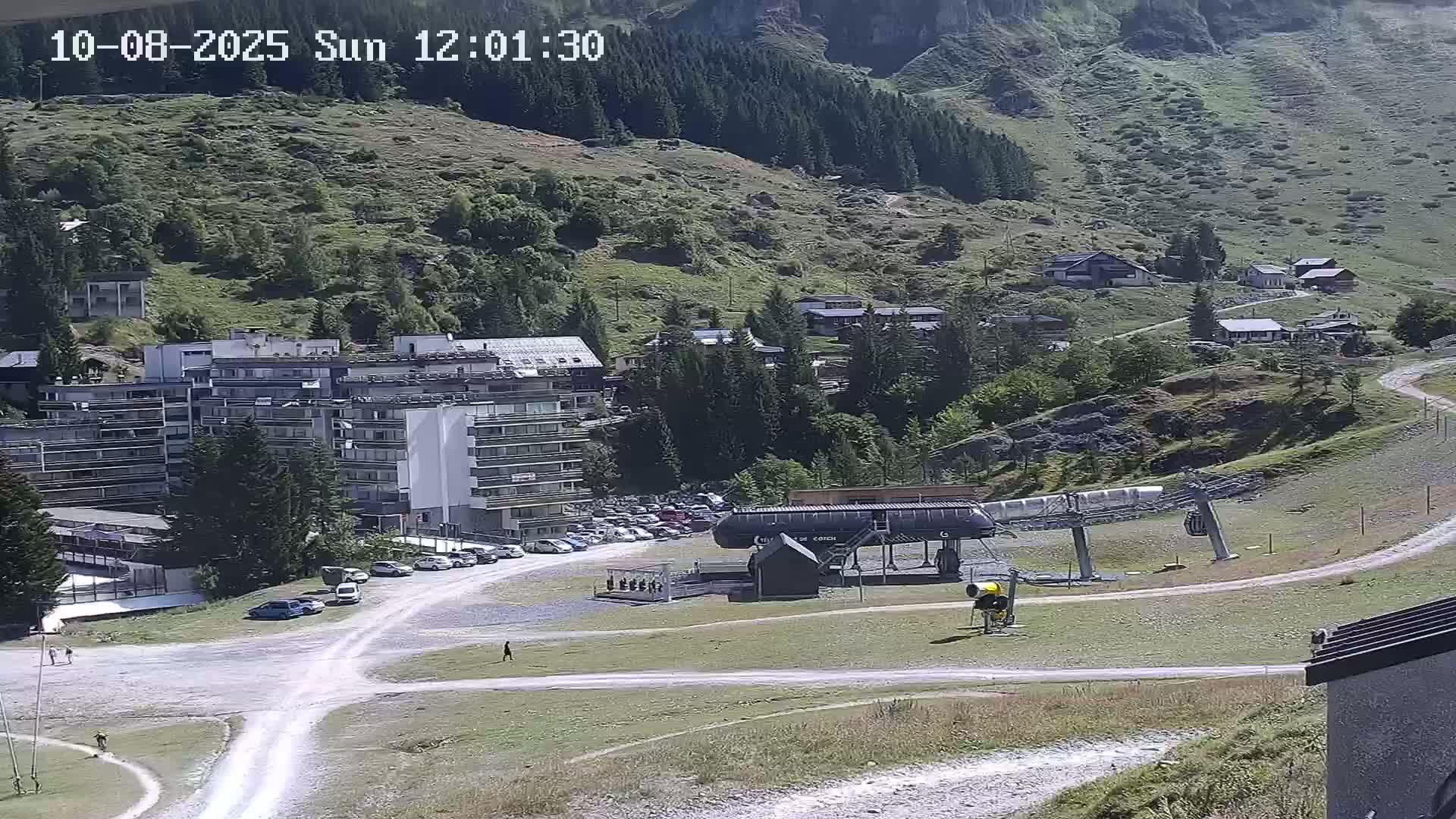Gourette Ski Slopes Live Cam - Eaux-Bonnes,  Pyrenees-Atlantiques, Nouvelle-Aquitaine, France