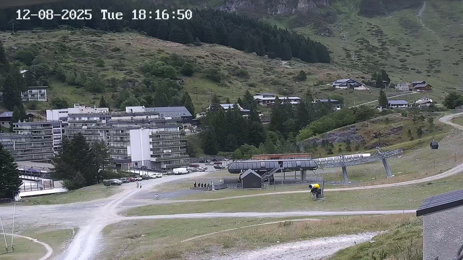 Gourette Ski Slopes Live Cam - Eaux-Bonnes,  Pyrenees-Atlantiques, Nouvelle-Aquitaine, France