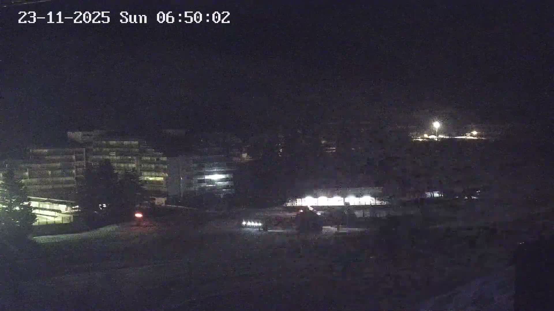Gourette Ski Slopes & Hotels Area Live Cam - Eaux-Bonnes,  Pyrenees-Atlantiques, Nouvelle-Aquitaine, France