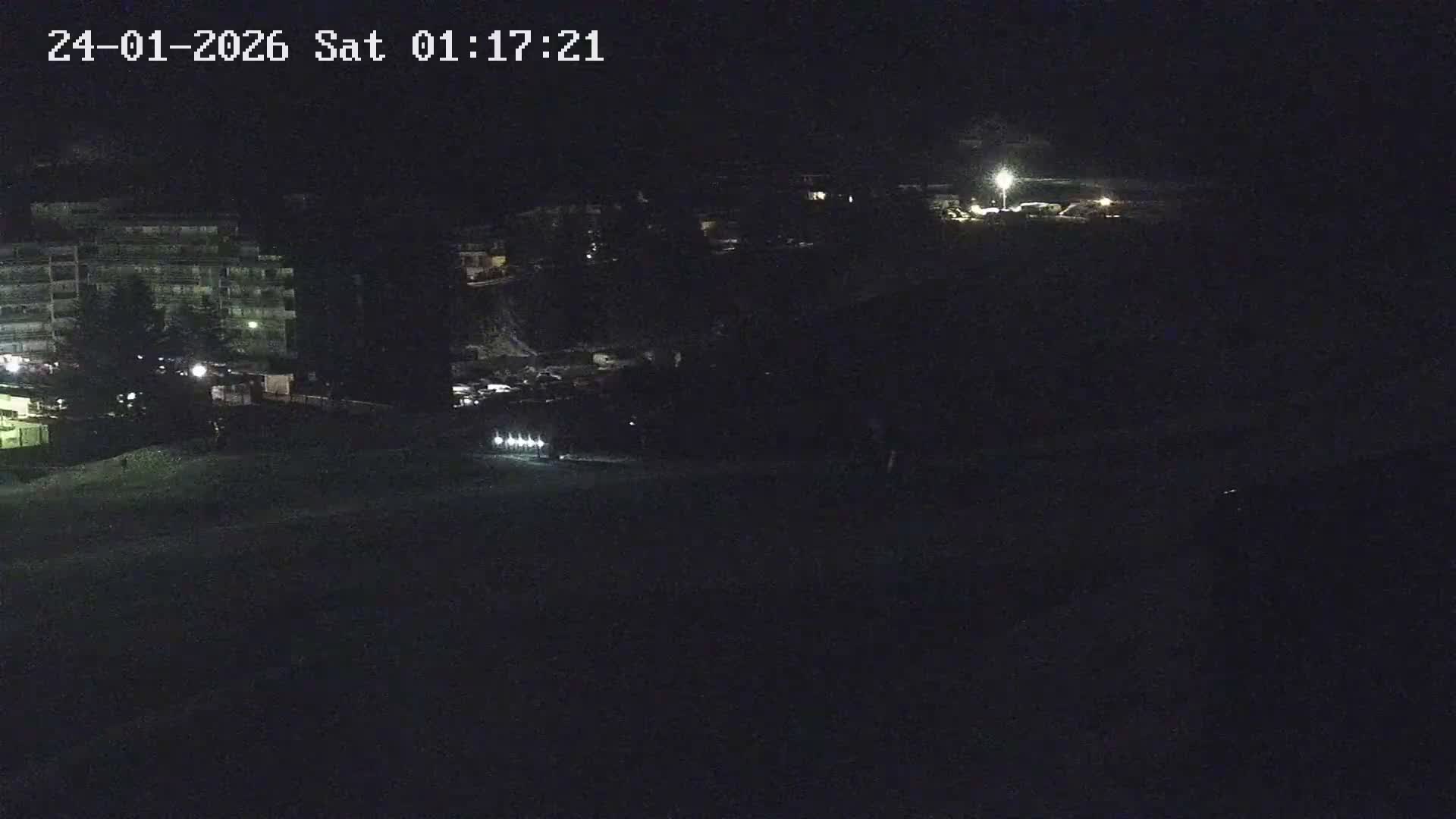 Gourette Ski Slopes & Hotels Area Live Cam - Eaux-Bonnes,  Pyrenees-Atlantiques, Nouvelle-Aquitaine, France