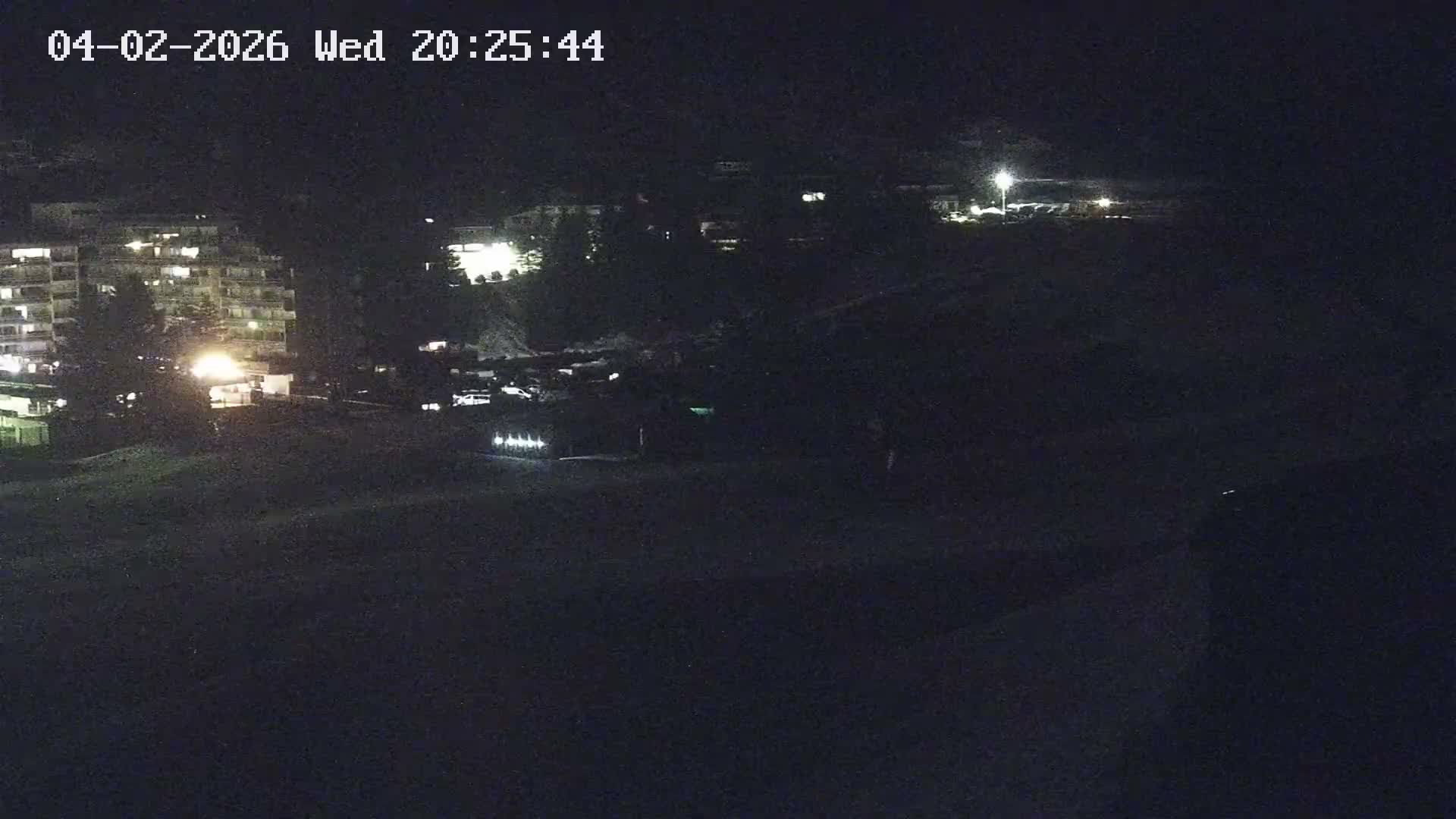 Gourette Ski Slopes & Hotels Area Live Cam - Eaux-Bonnes,  Pyrenees-Atlantiques, Nouvelle-Aquitaine, France
