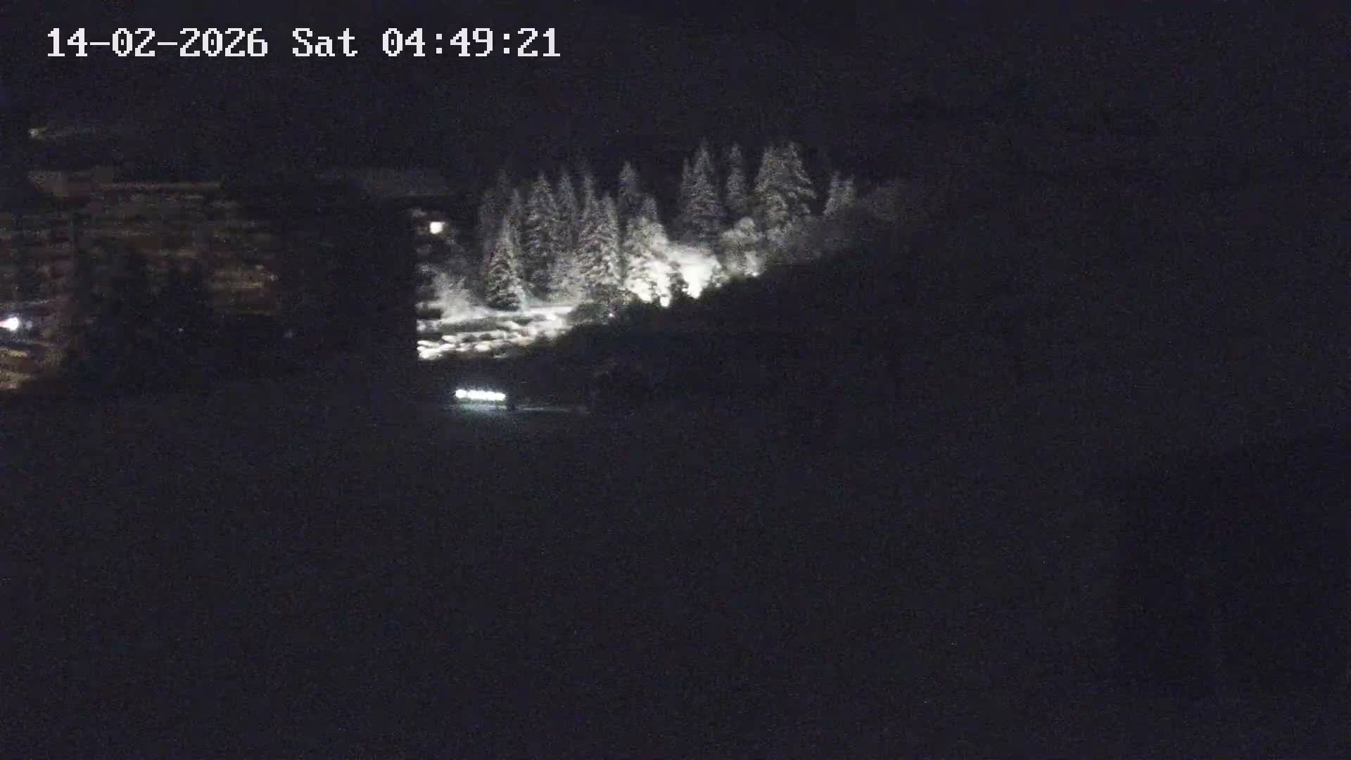 Gourette Ski Slopes & Hotels Area Live Cam - Eaux-Bonnes,  Pyrenees-Atlantiques, Nouvelle-Aquitaine, France