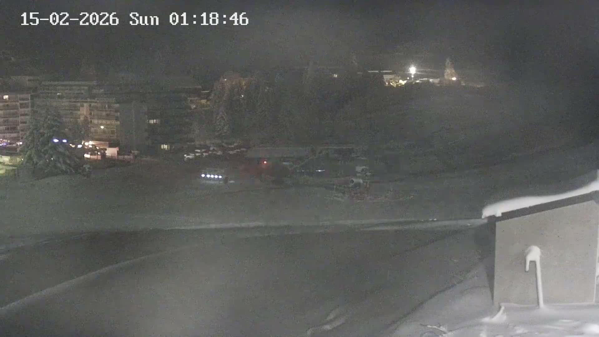 Gourette Ski Slopes & Hotels Area Live Cam - Eaux-Bonnes,  Pyrenees-Atlantiques, Nouvelle-Aquitaine, France