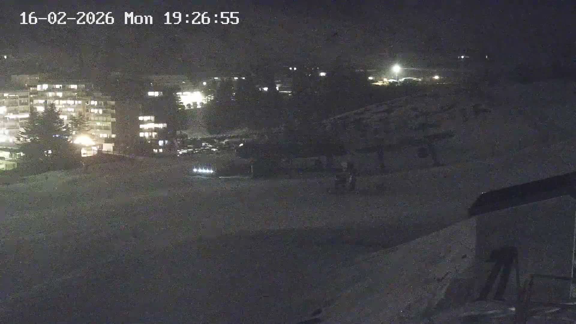 Gourette Ski Slopes & Hotels Area Live Cam - Eaux-Bonnes,  Pyrenees-Atlantiques, Nouvelle-Aquitaine, France